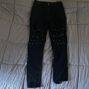 Black Pants from shein . Size 6-8